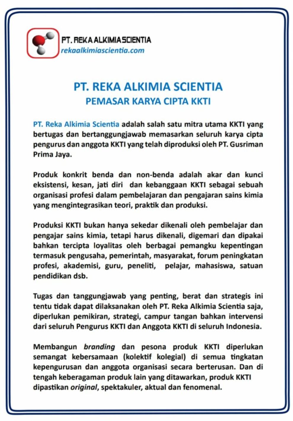 mitra kkti reka alkimia scientia