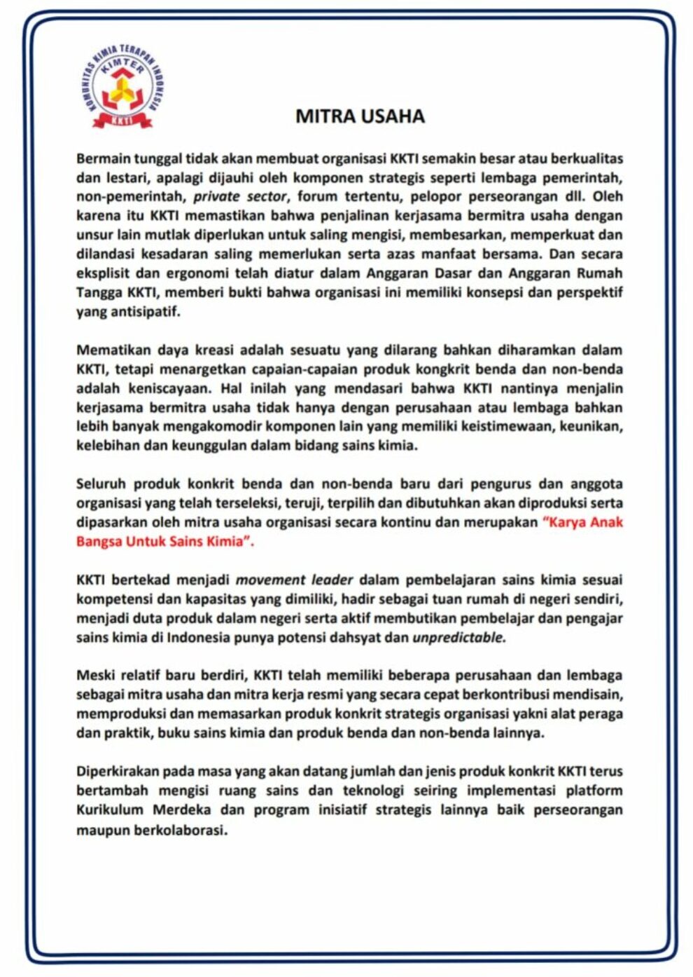 mitra usaha